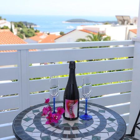 Stella Maris, Hvar - Rooms With A Balcony And A Stunning Sea View Hvar Town Luaran gambar